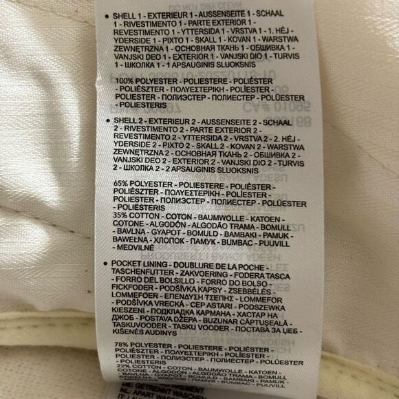 Dickies Red Chute vest off white cream small new - Picture 8 of 15